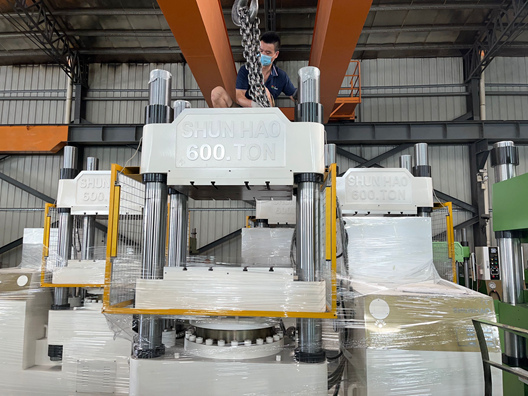 plc control automatic press machine