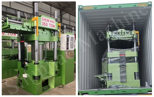 Shunhao 350 tons double color melamine molding machine shipment